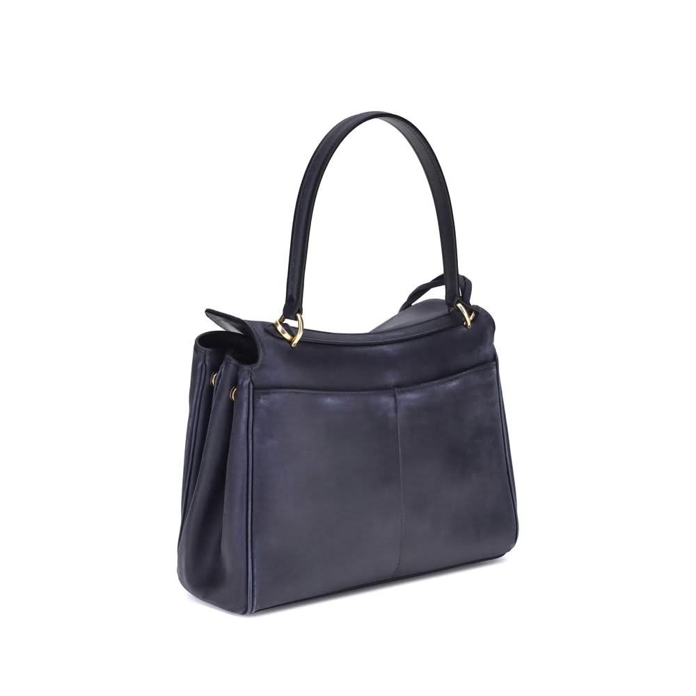Balenciaga Rodeo Small Shoulder Bag in used-effect leather