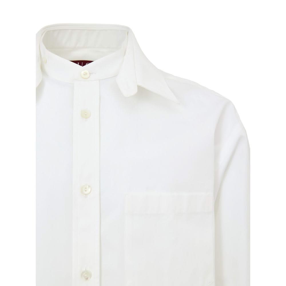 Gucci White Cotton Shirt