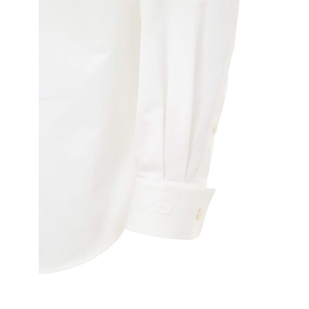 Gucci White Cotton Shirt