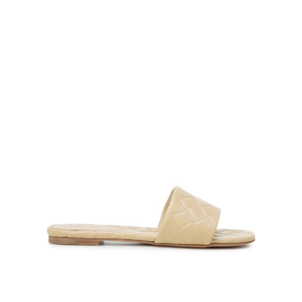 Bottega Veneta Amy Leather Sandalss