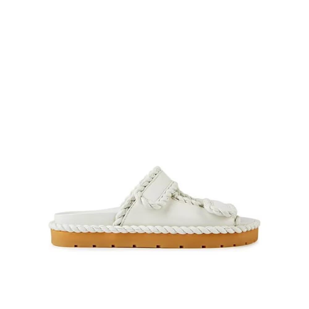 Bottega Veneta Jack Flat Mule Sandalss