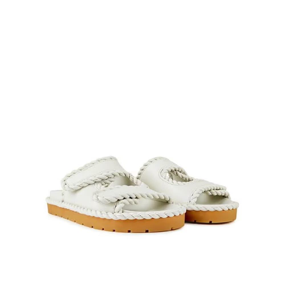 Bottega Veneta Jack Flat Mule Sandalss