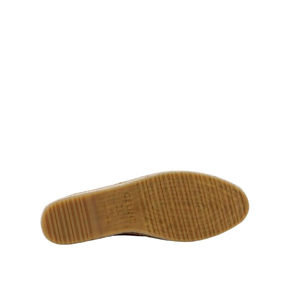 Celine Triomphe Suede Espadrilless