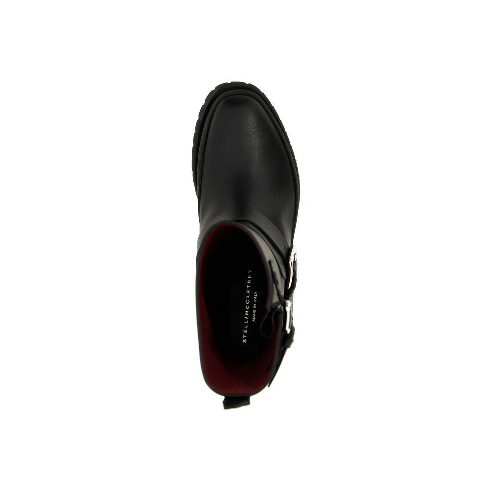 Stella McCartney Black Alter Mat Trace Ankle Boots