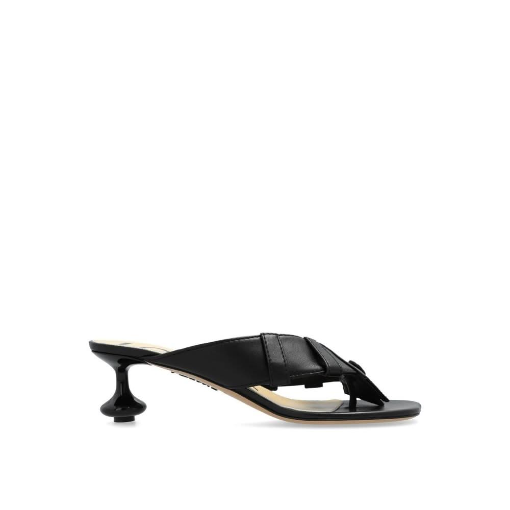Loewe Toy Panta 45MM Leather Sandalss