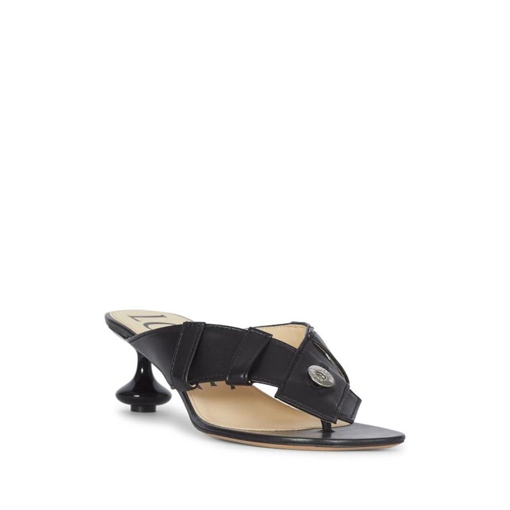 Loewe Toy Panta 45MM Leather Sandalss