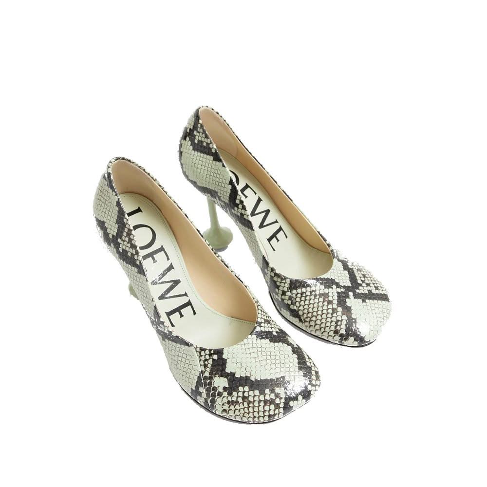 Loewe 'Toy' Snakeskin Pumps