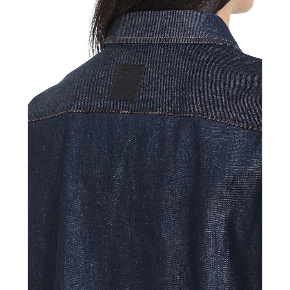 Loewe Denim Chain Shirt Dress