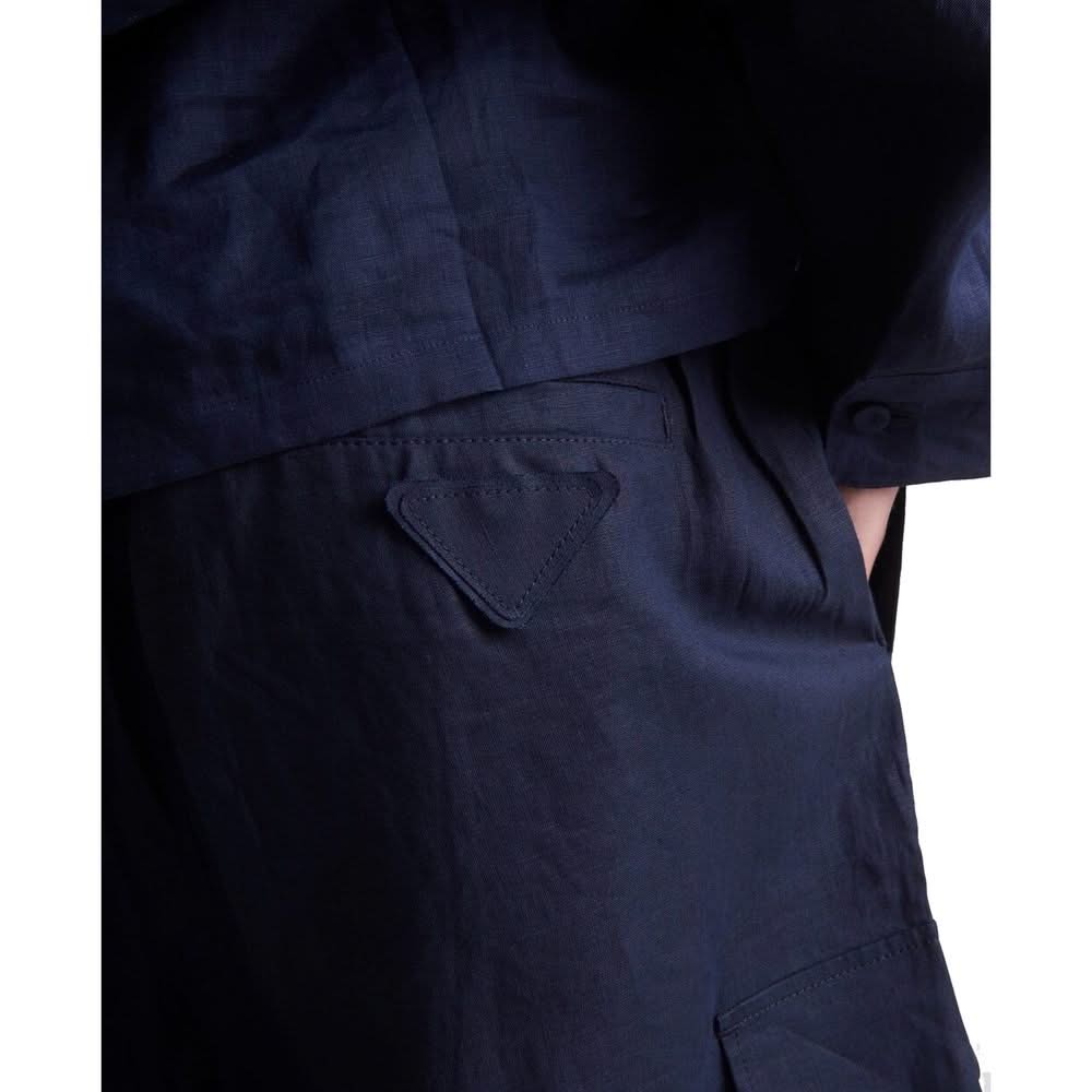 Prada Linen Bermuda