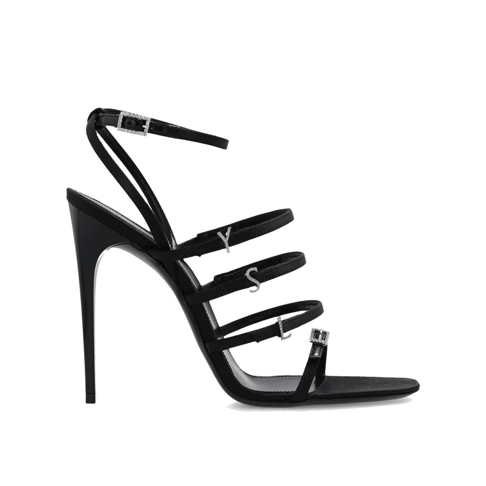 Saint Laurent Jerry Satin Sandalss
