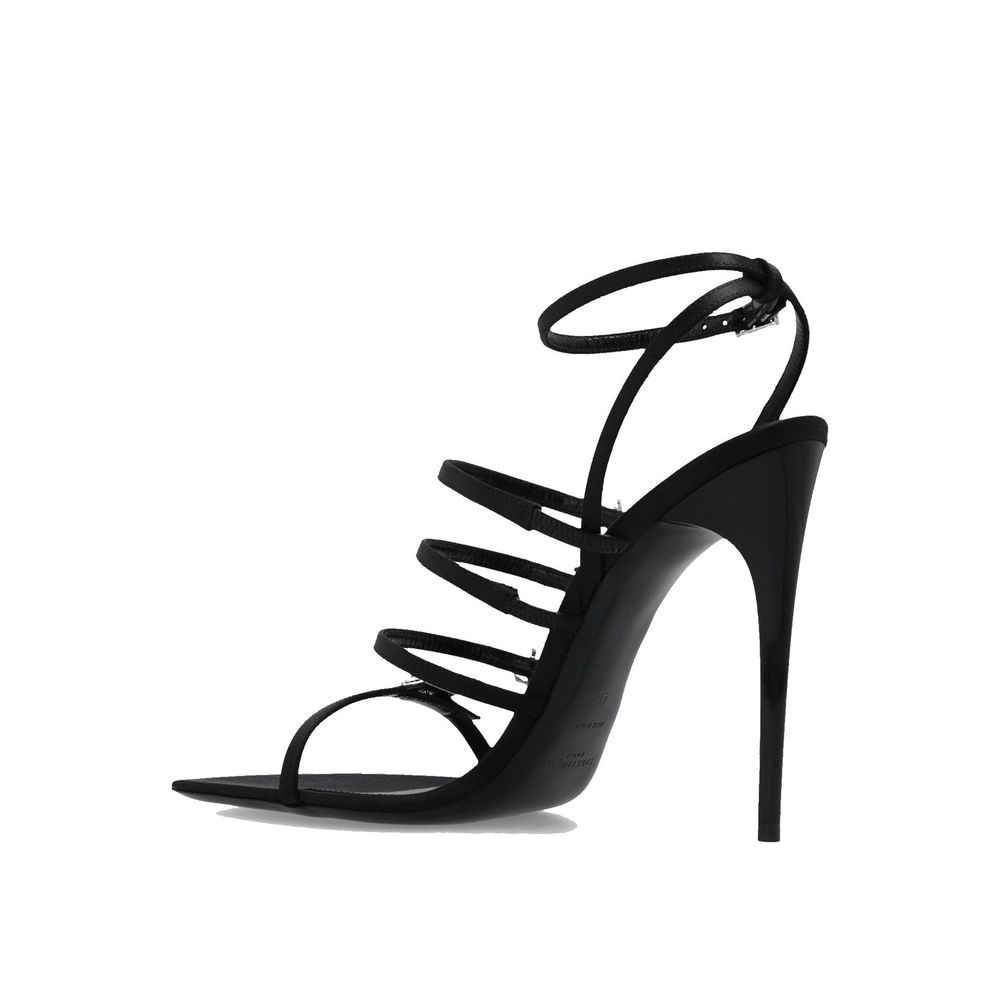 Saint Laurent Jerry Satin Sandalss