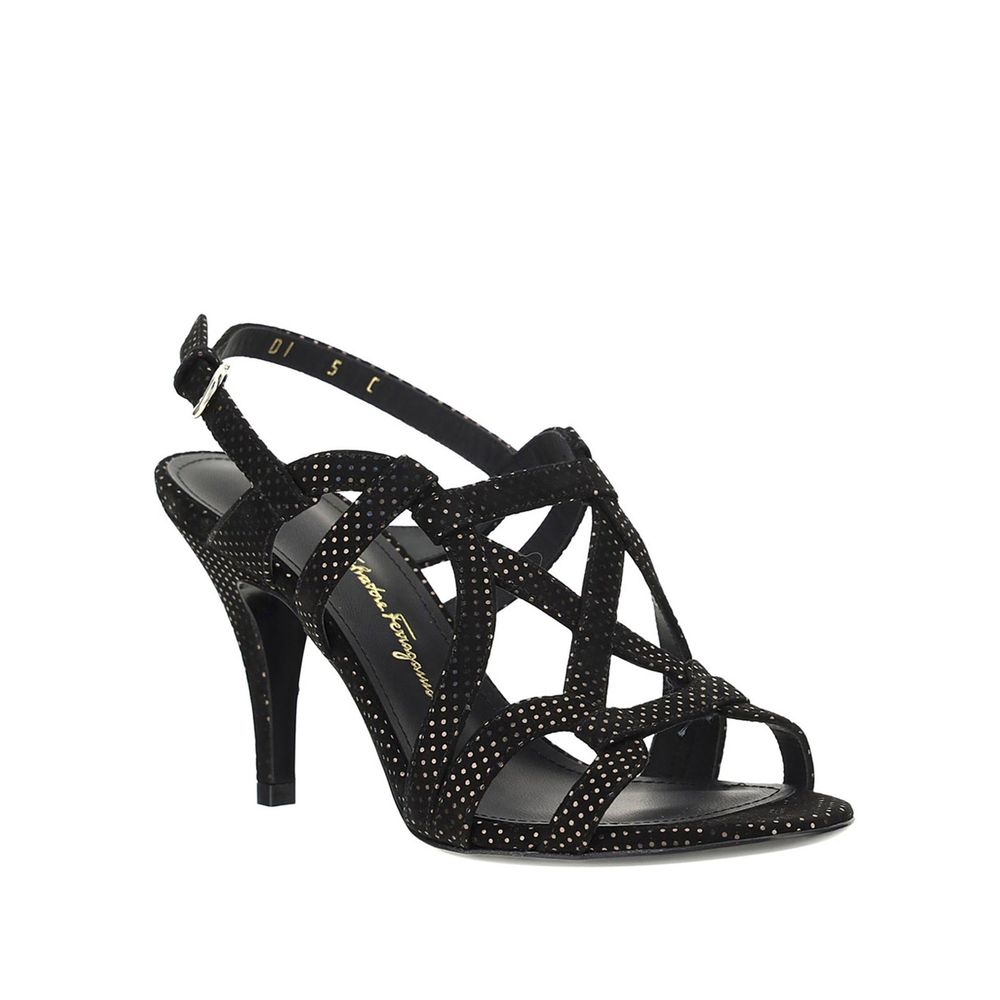 Salvatore Ferragamo Gal Heel Sandals