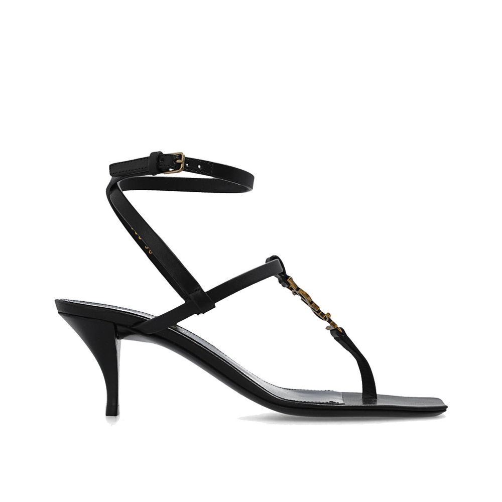 Saint Laurent Cassandra Heeled Sandalss