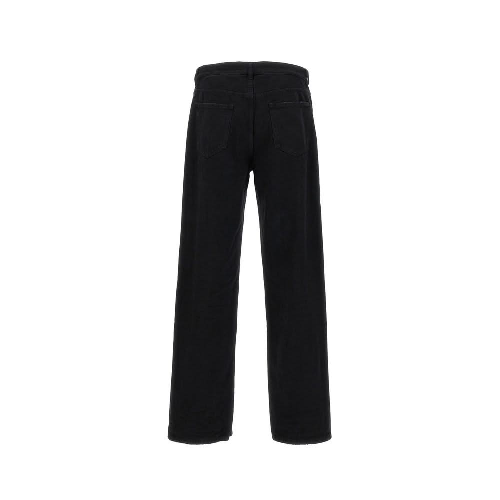 Saint Laurent Long Baggy Denim Jeans
