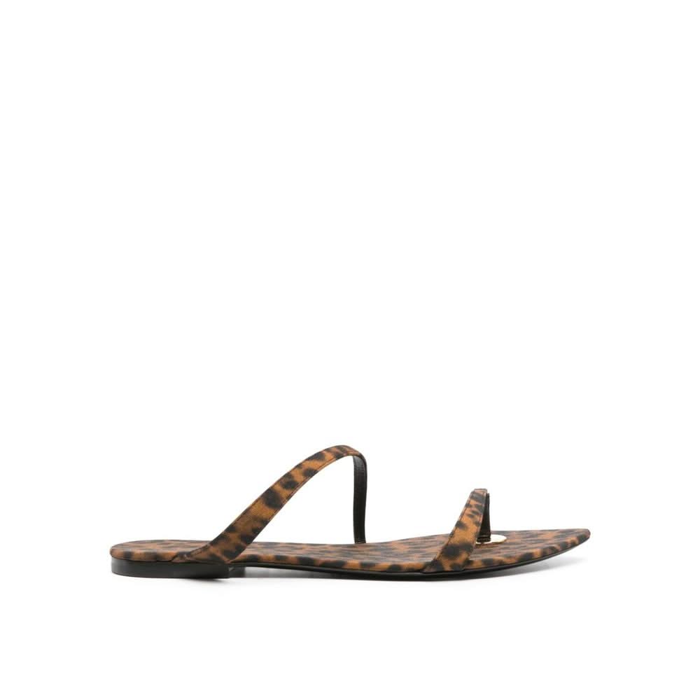 Saint Laurent Tanger Flat Sandalss