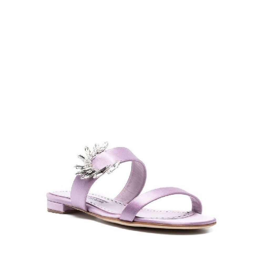 Manolo Blahnik Chivela 010 Flat Sandals