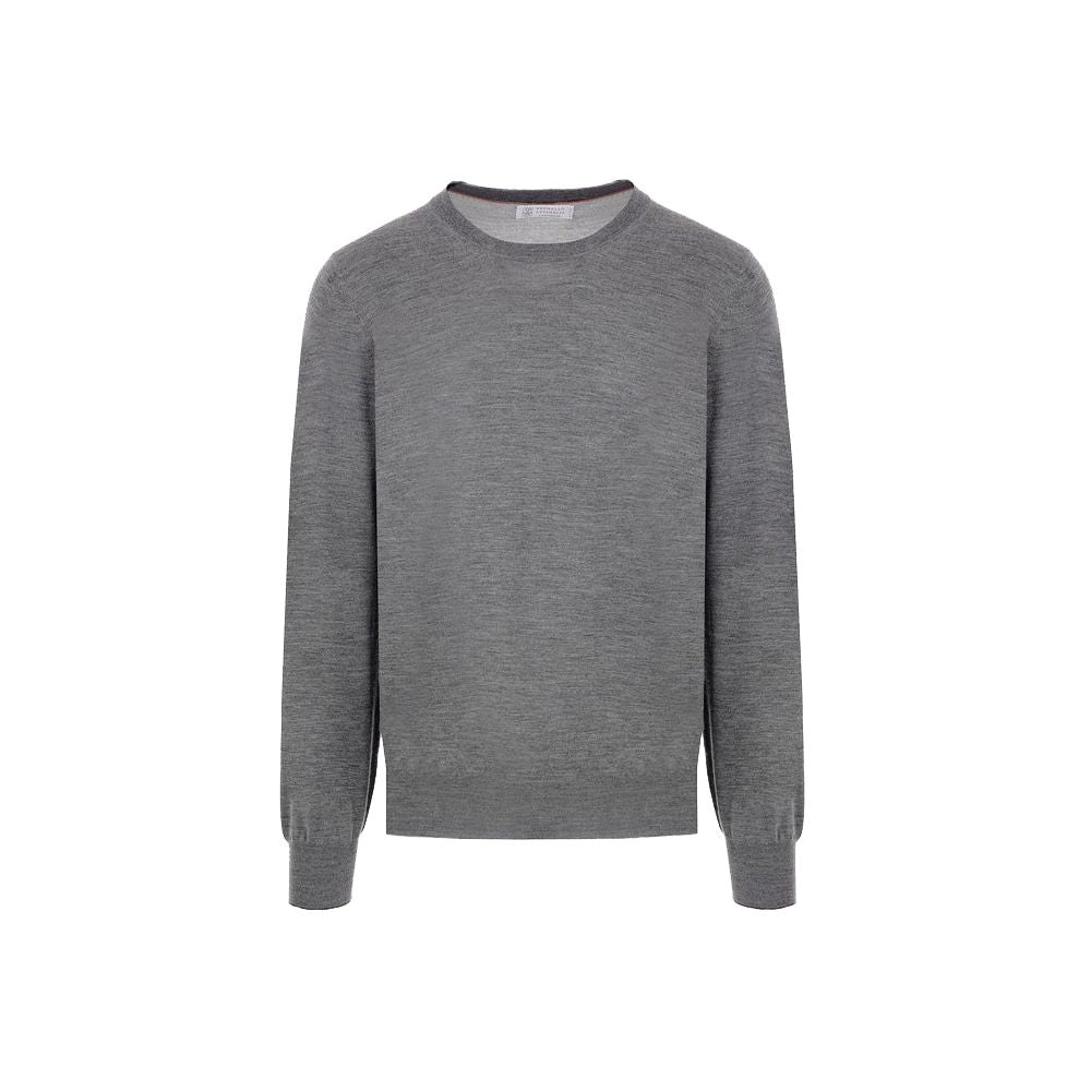 Brunello Cucinelli Gray Cashmere Sweater