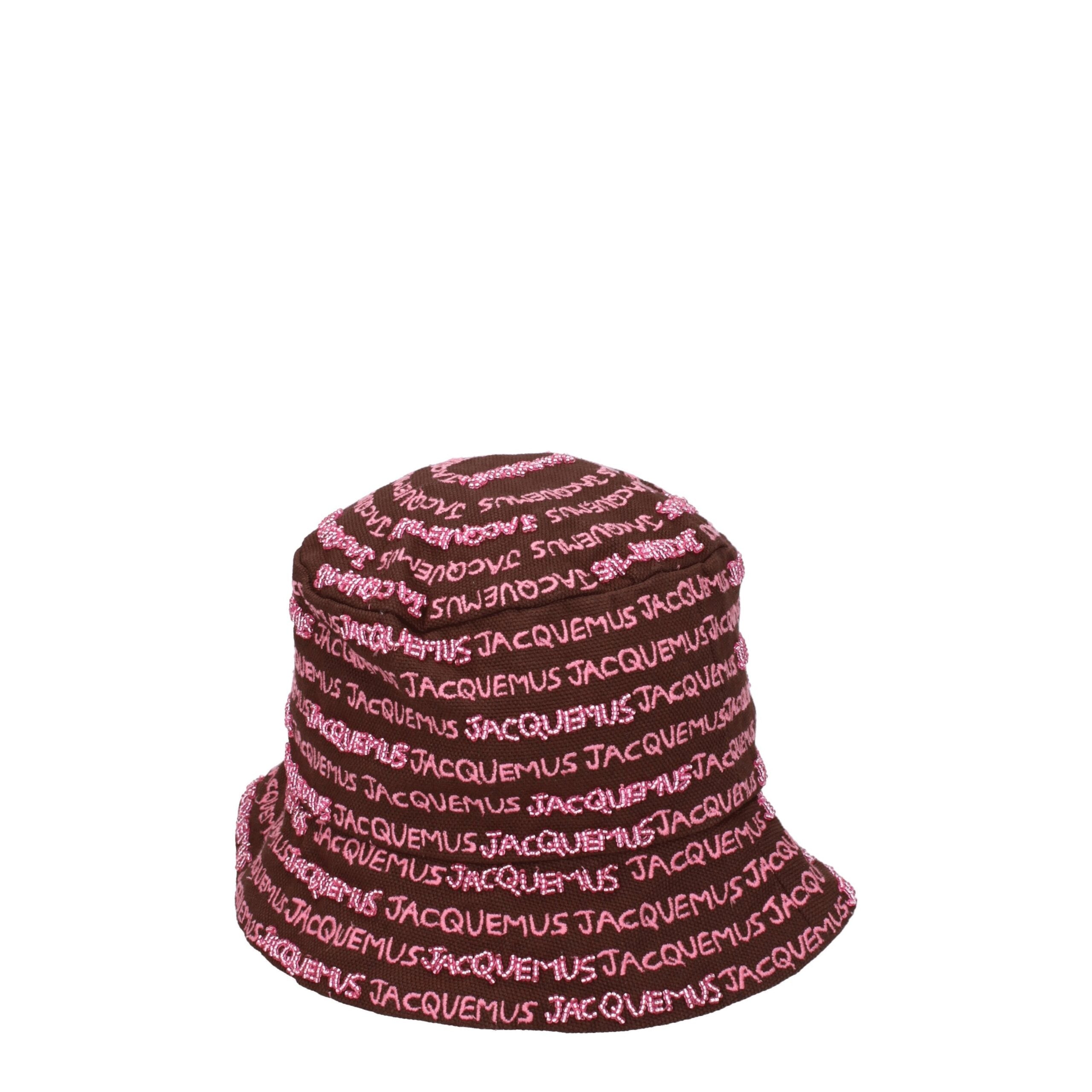 Jacquemus Brown Cotton Hat