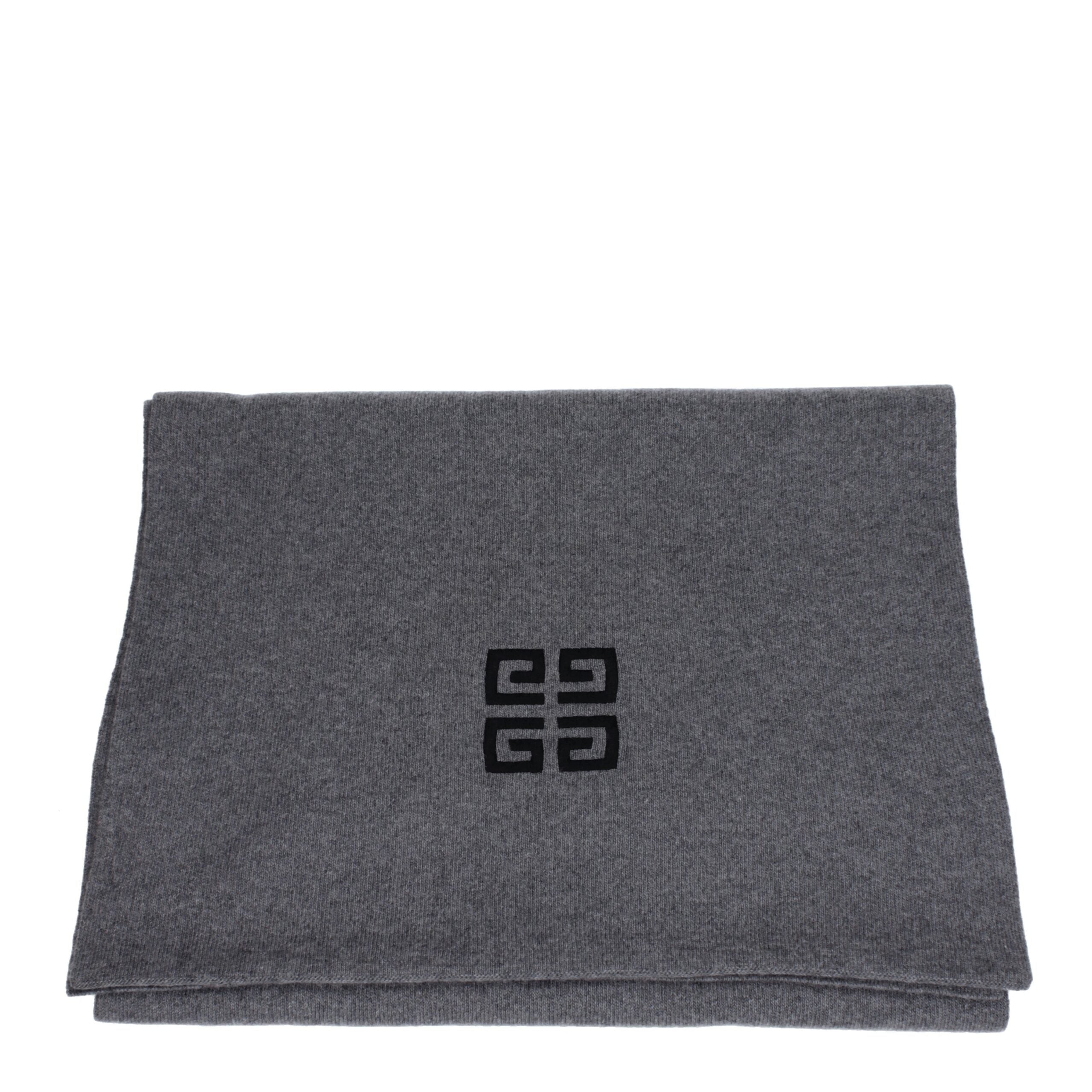 Givenchy Gray Wool Scarf