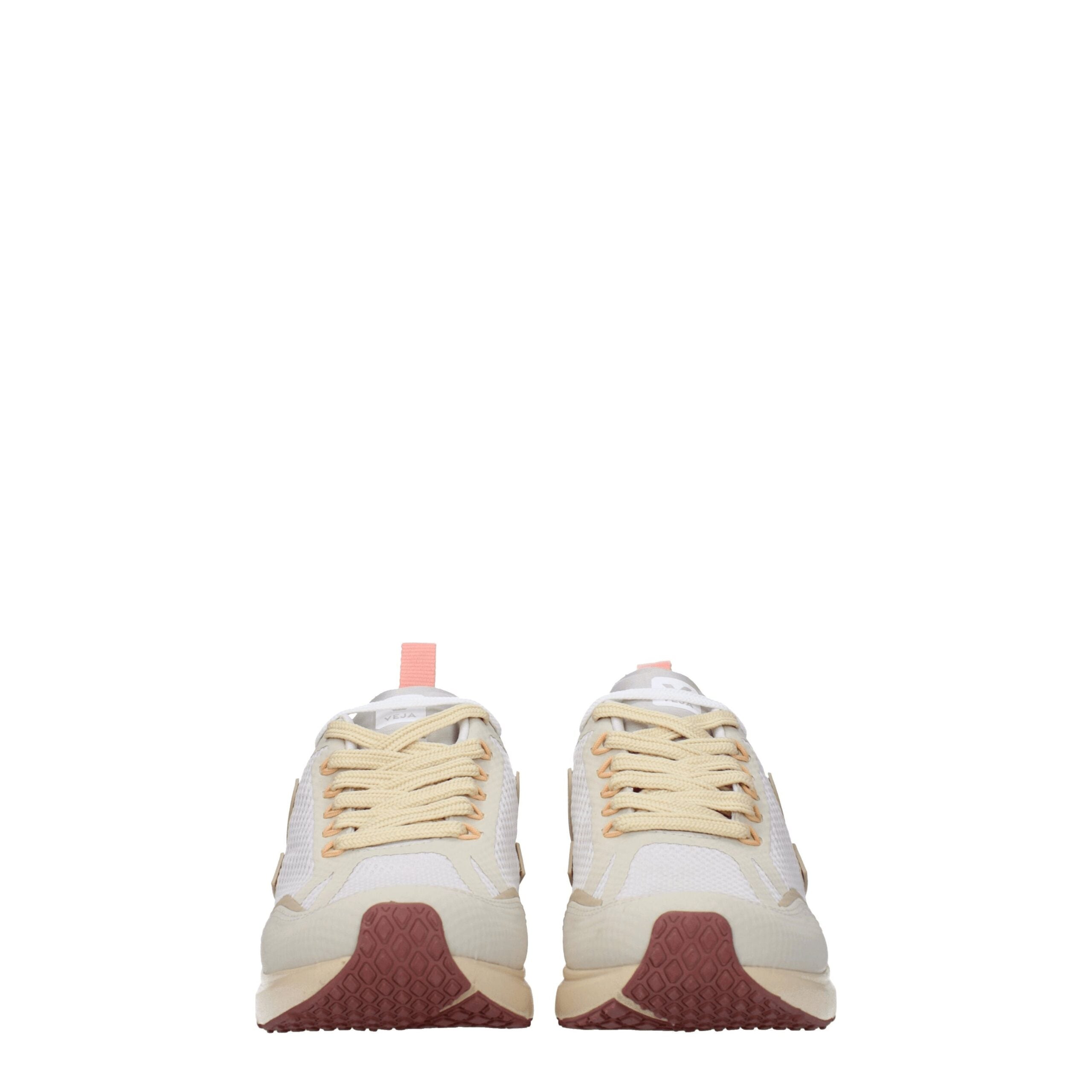Veja Beige Fabric Sneakers