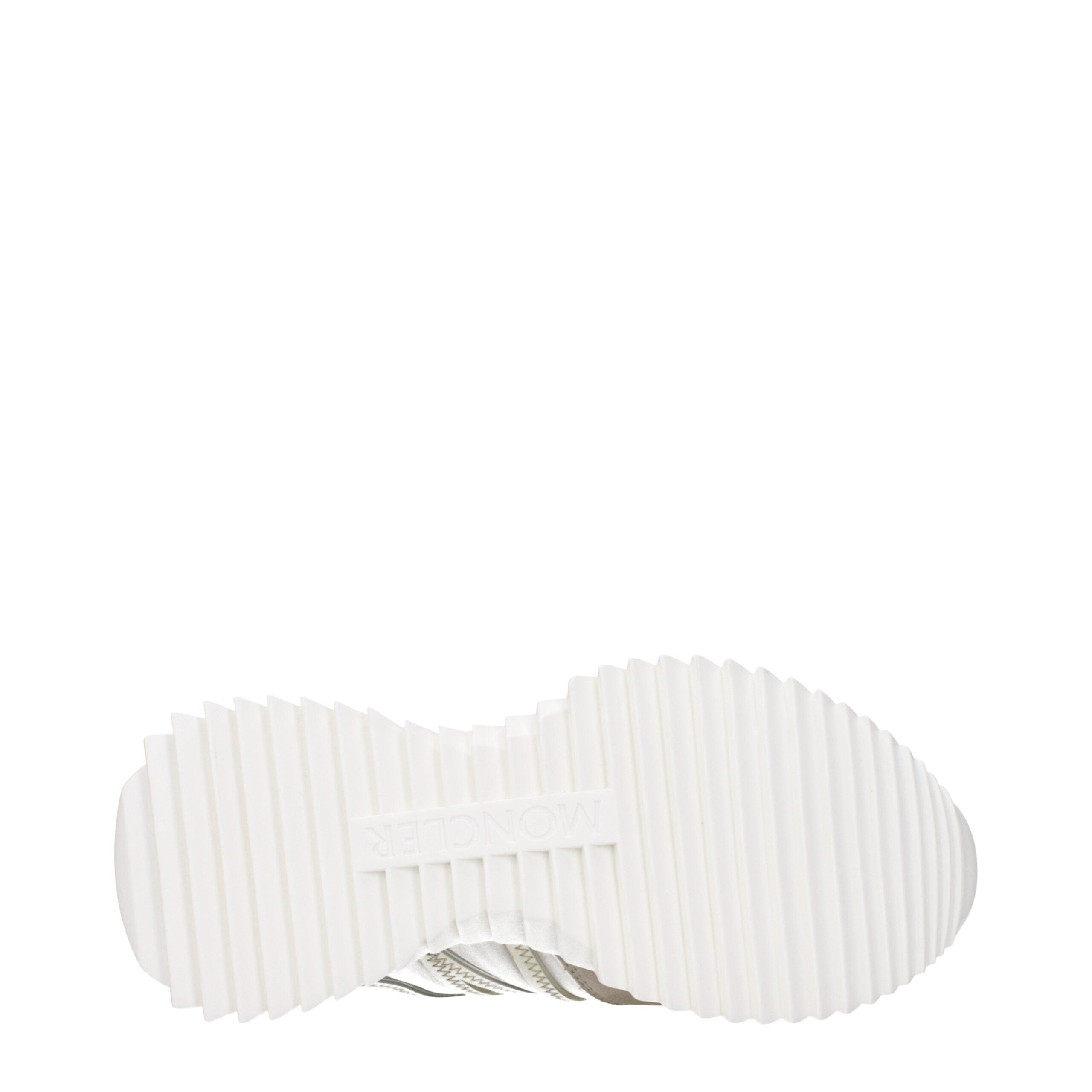 Moncler Beige Fabric Sneakers