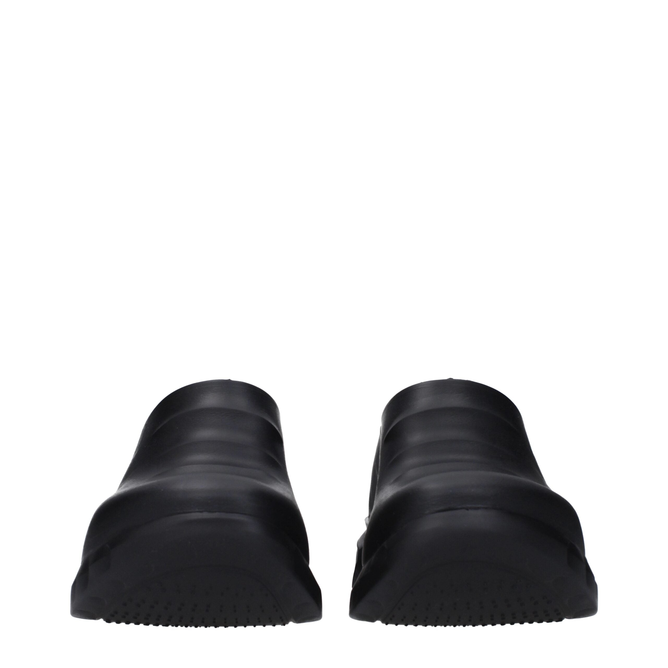 Givenchy Black Cotton Slippers