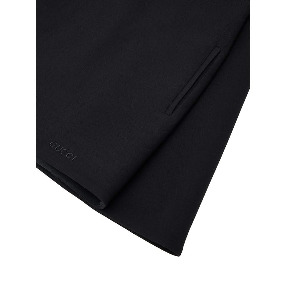 Gucci Black Wool Dress
