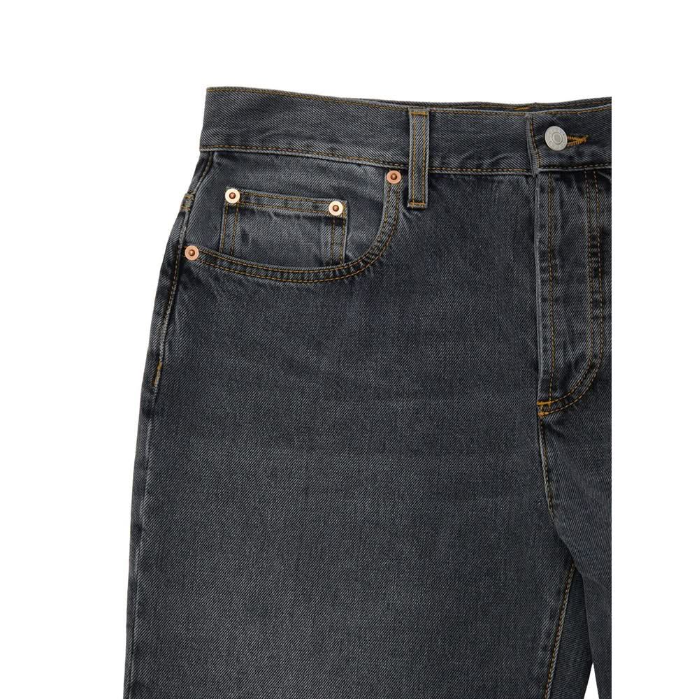 Gucci Gray Cotton Jeans Denim