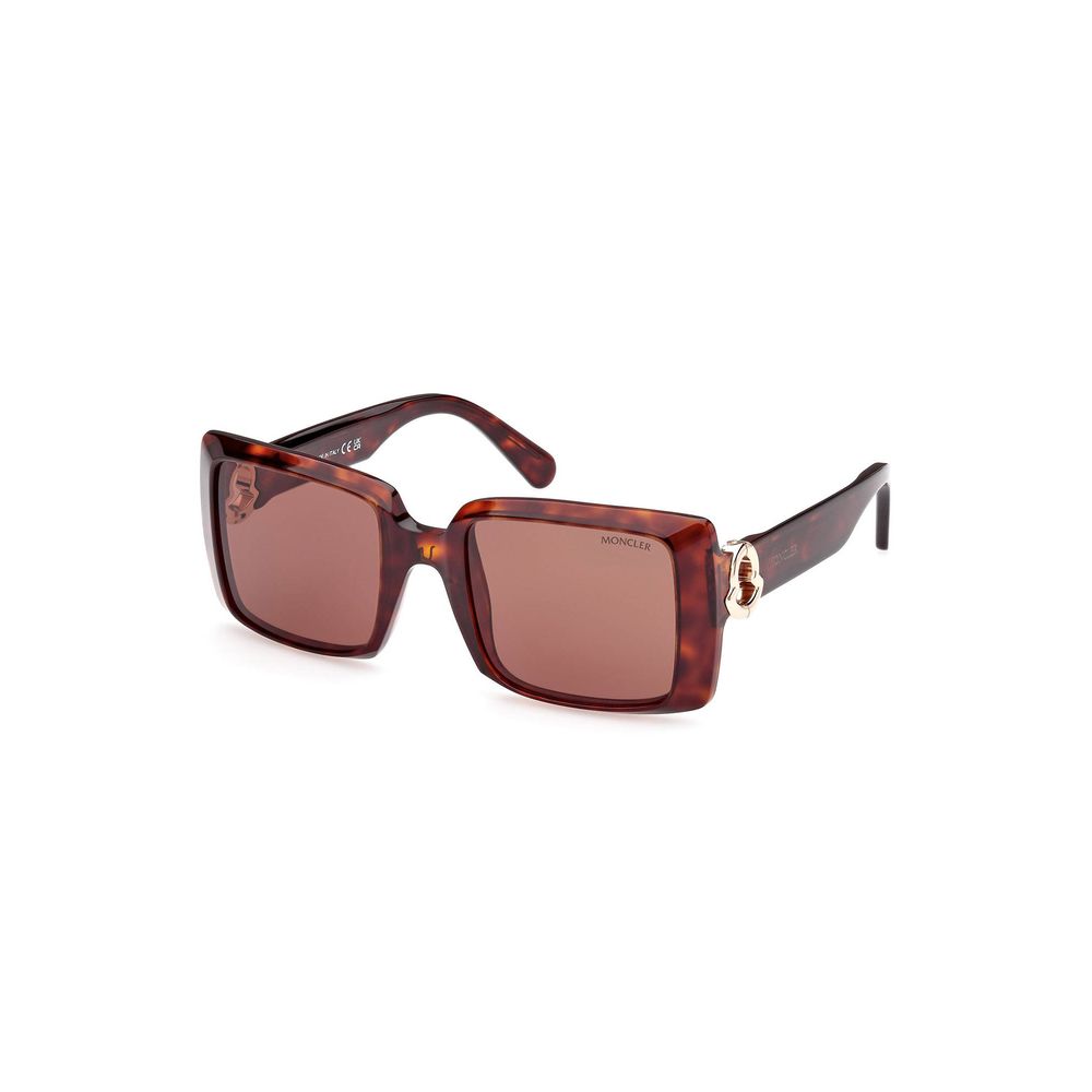 Moncler Brown Pantograph Sunglasses