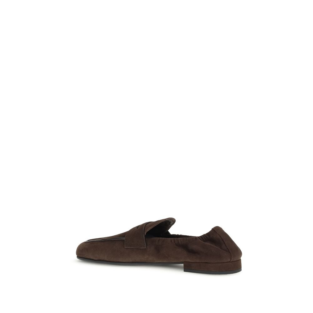 Prada Suede Shuffle Loafers