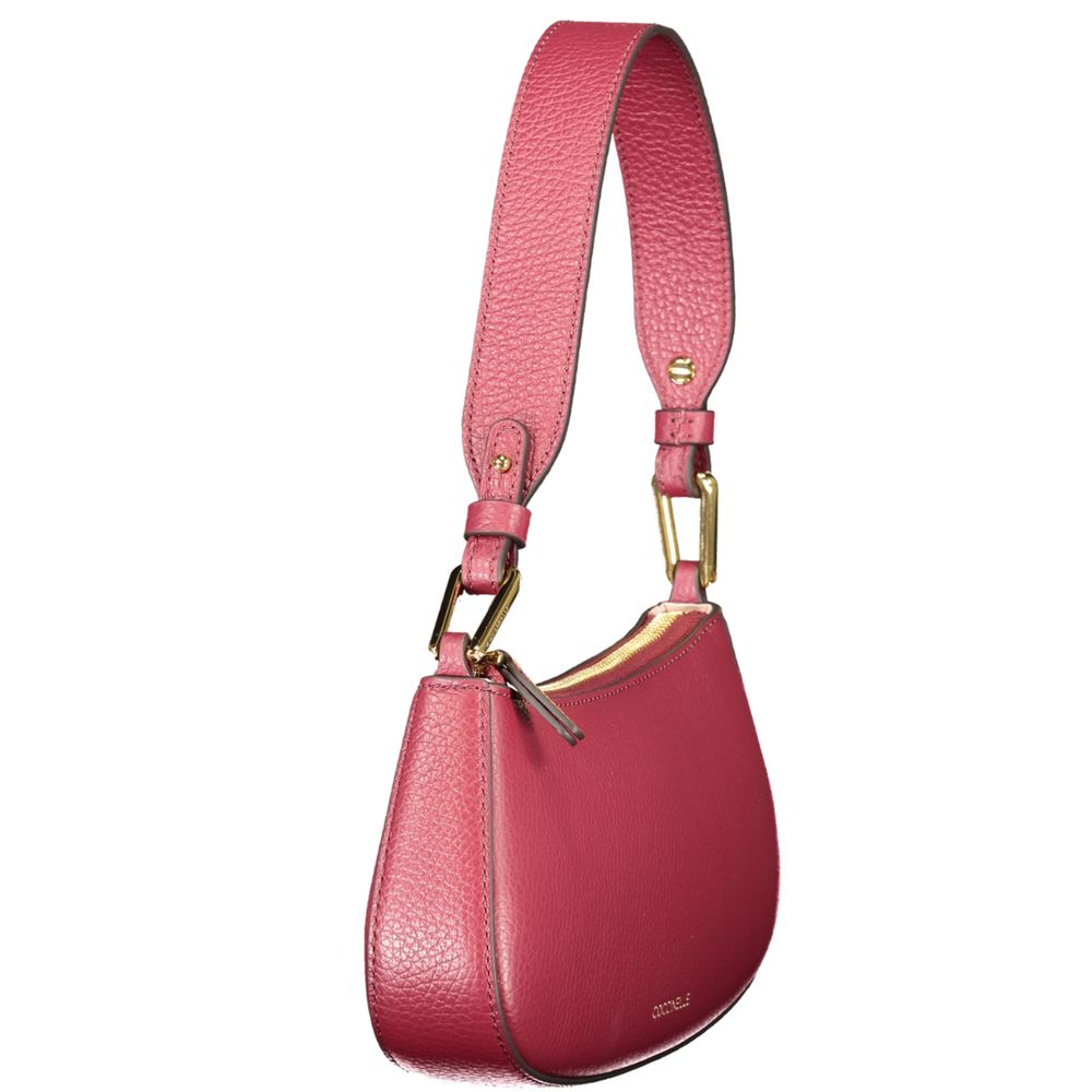 Coccinelle Purple Leather Handbag