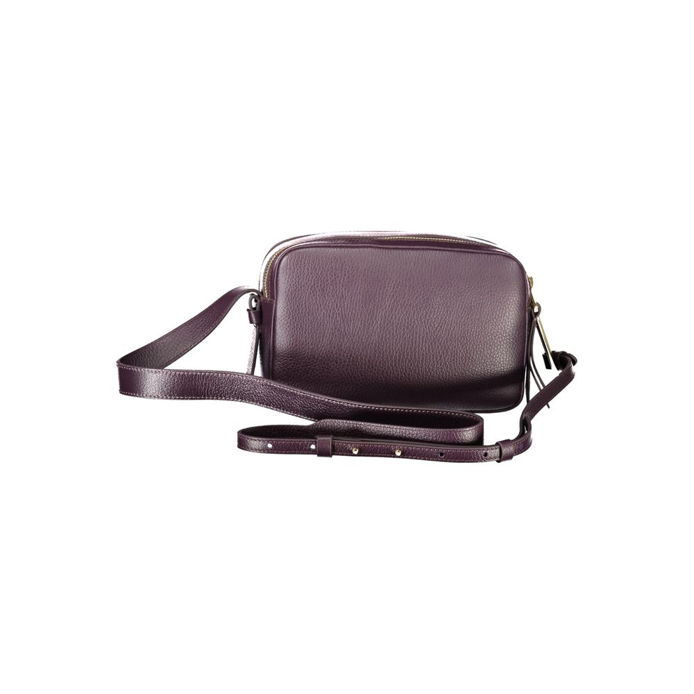 Coccinelle Purple Leather Handbag