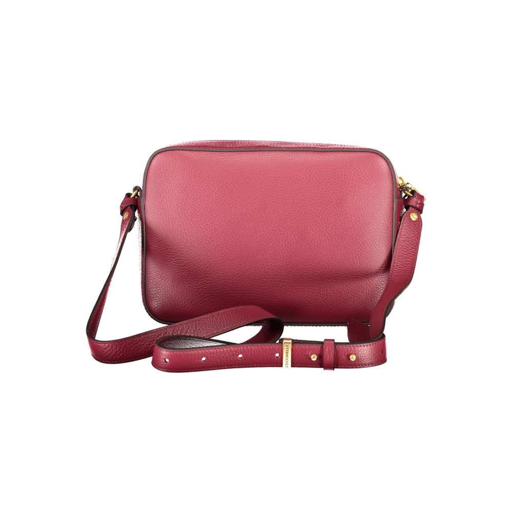 Coccinelle Purple Leather Handbag