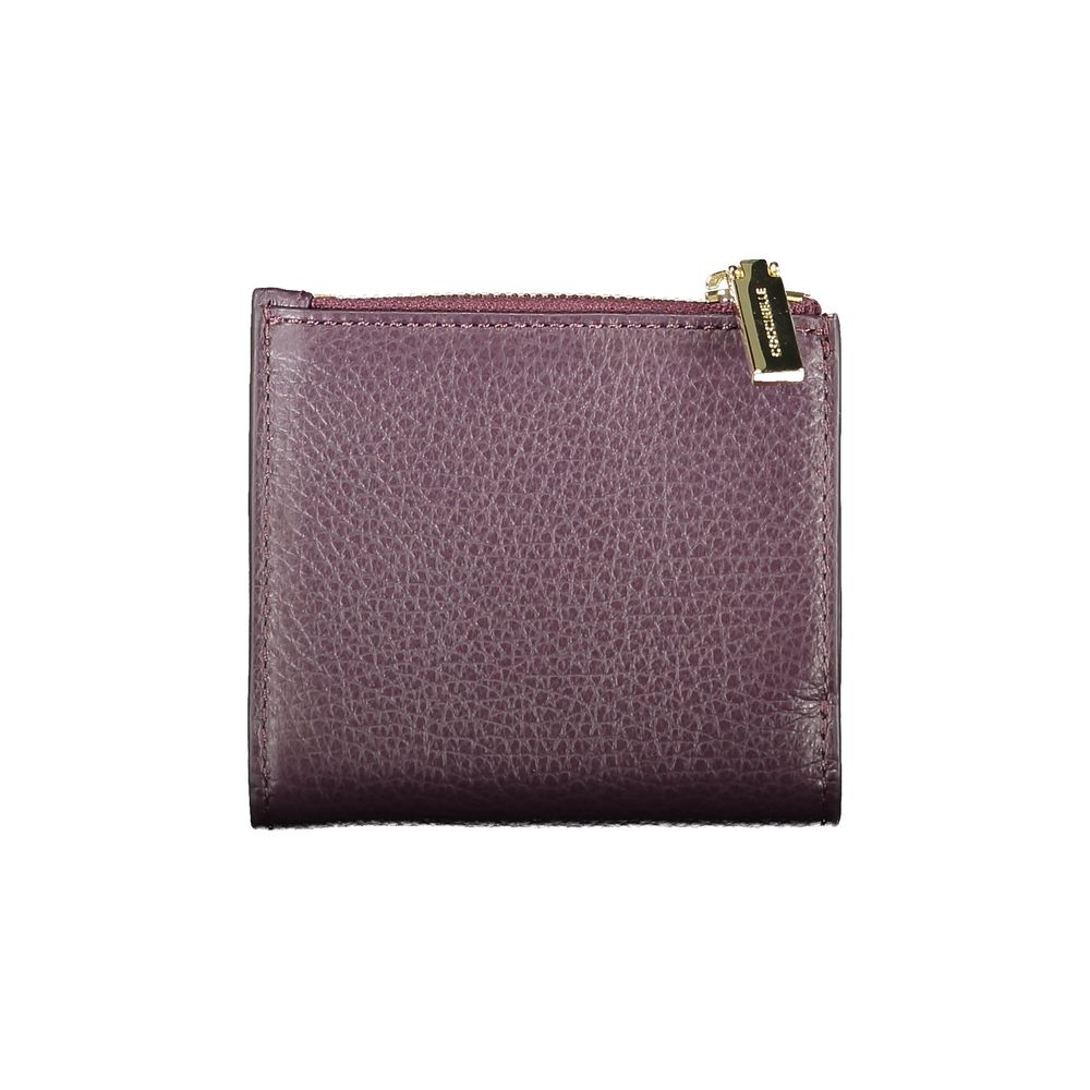 Coccinelle Purple Leather Wallet