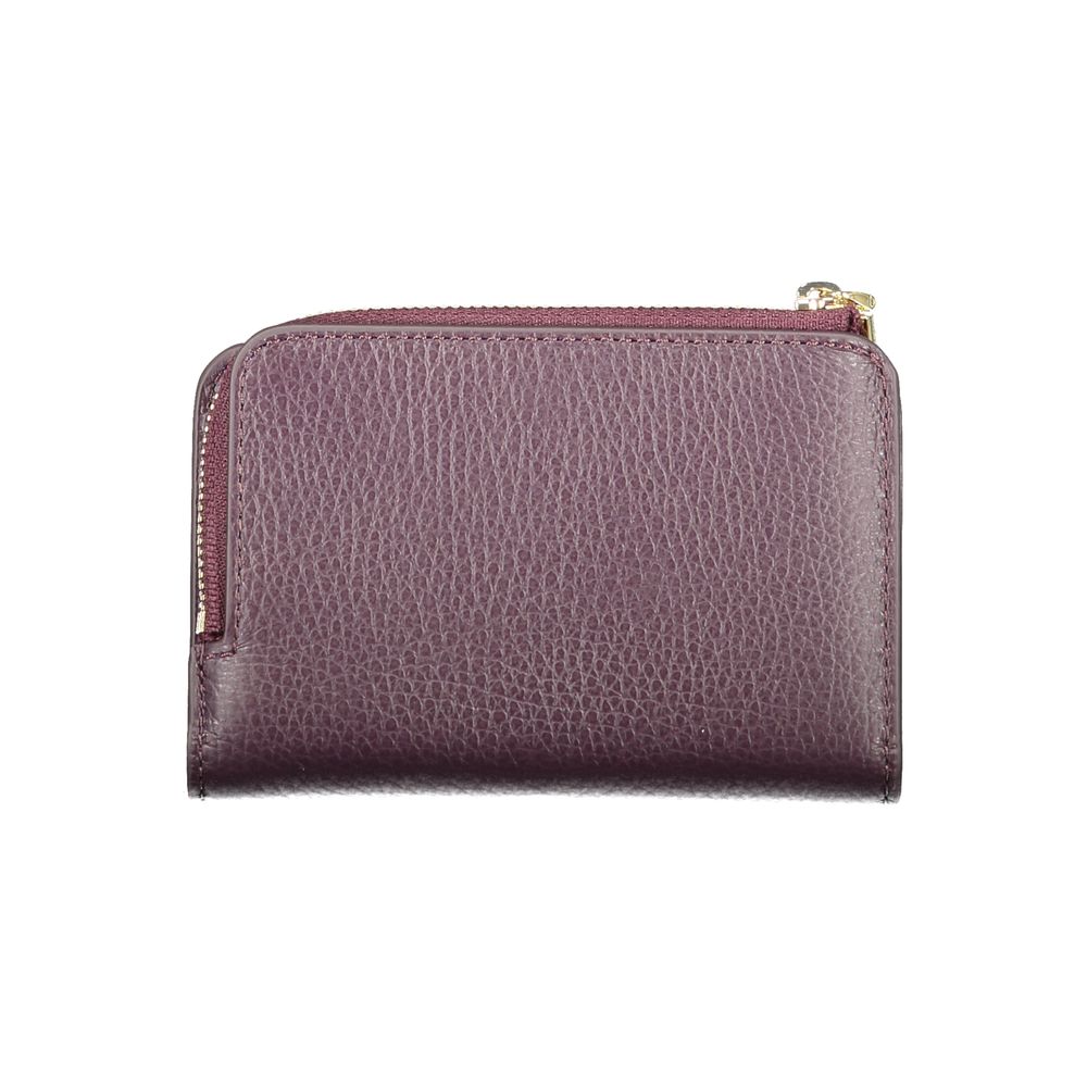 Coccinelle Purple Leather Wallet
