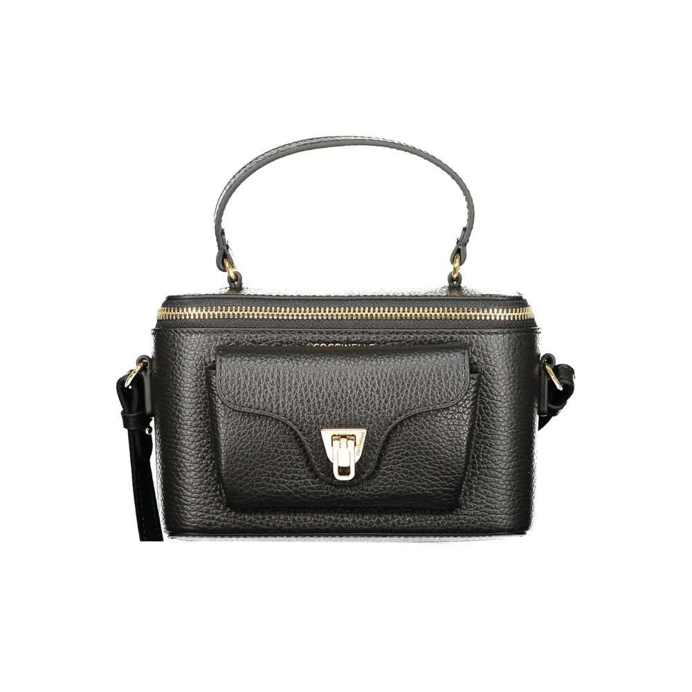 Coccinelle Black Leather Handbag