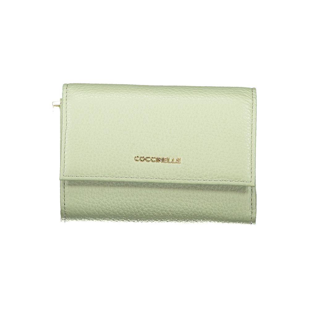 Coccinelle Green Leather Wallet
