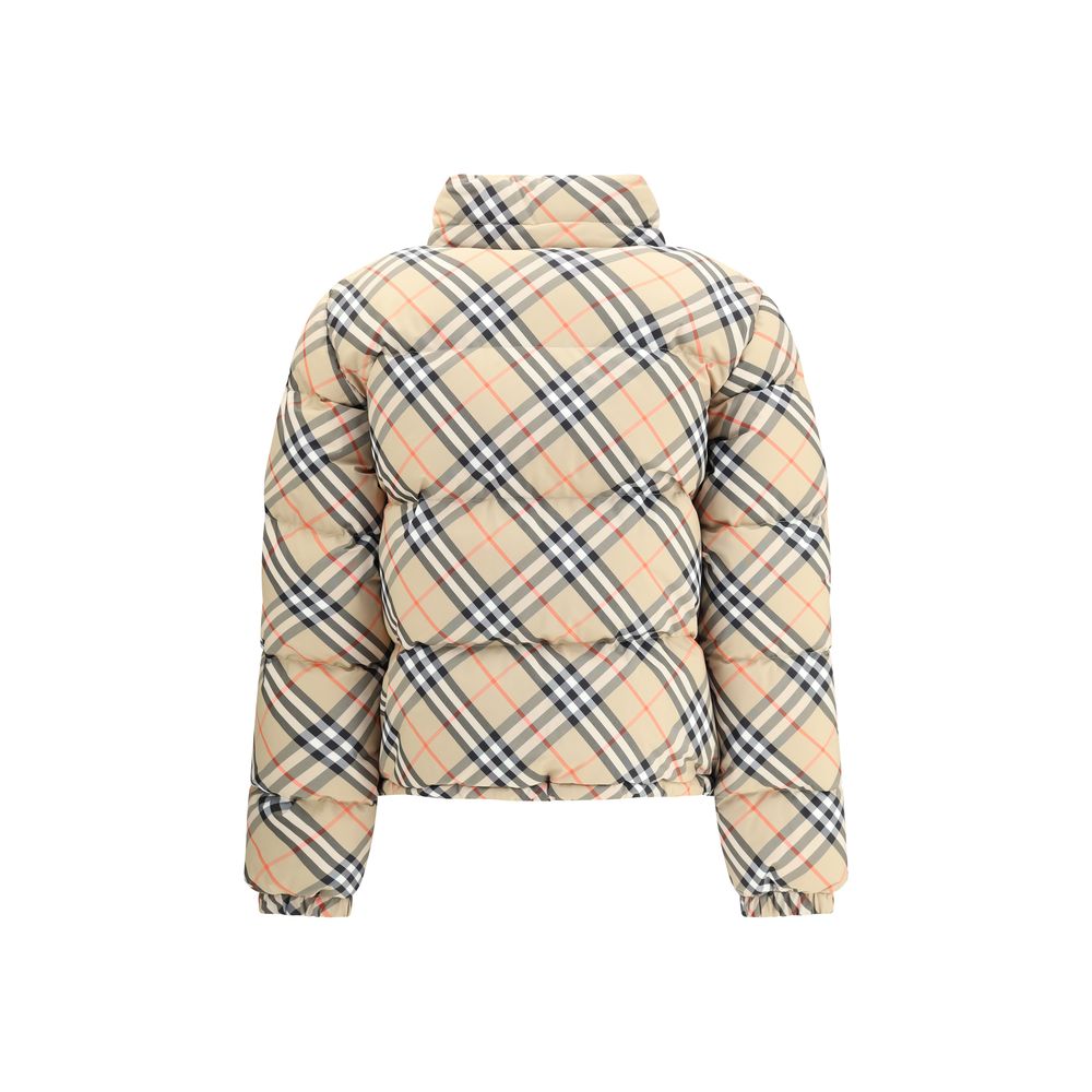 Burberry Check Down Jacket