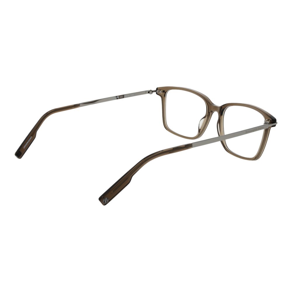 Ermenegildo Zegna Beige Men Optical Frames