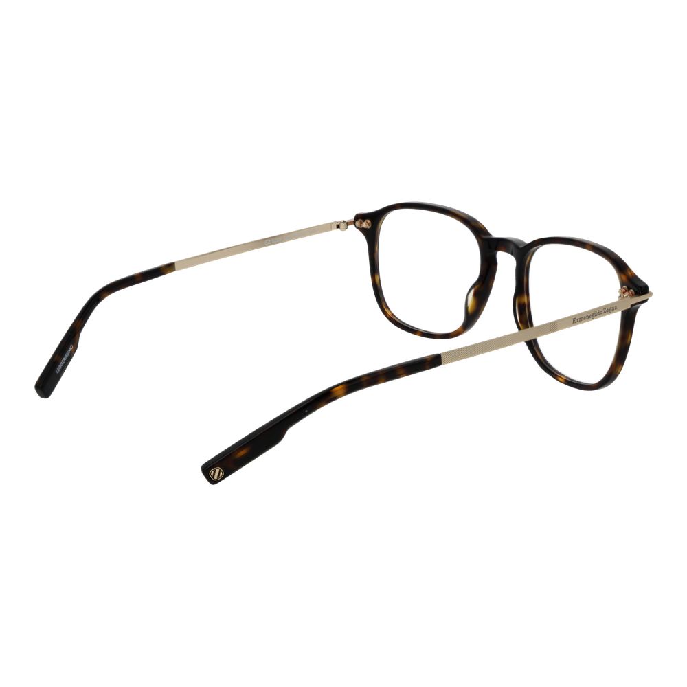 Ermenegildo Zegna Brown Men Optical Frames