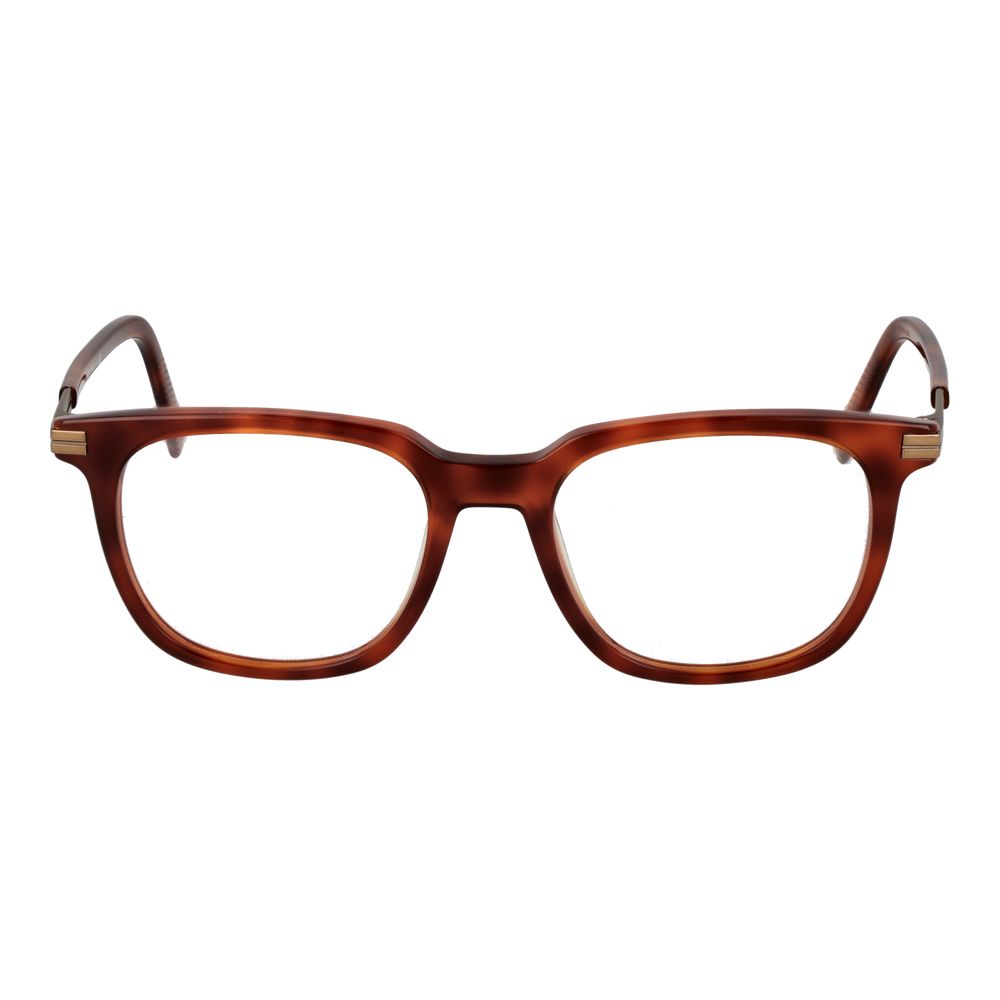 Ermenegildo Zegna Brown Unisex Optical Frames