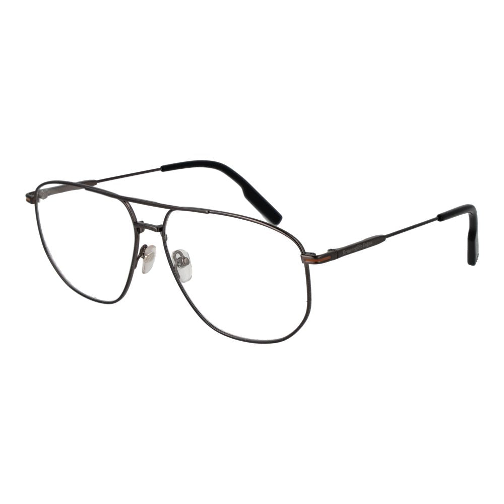 Ermenegildo Zegna Gray Men Optical Frames