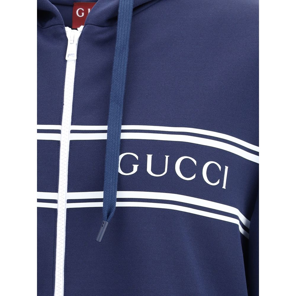 Gucci HOODED FULL ZIP TECHNICAL JERS