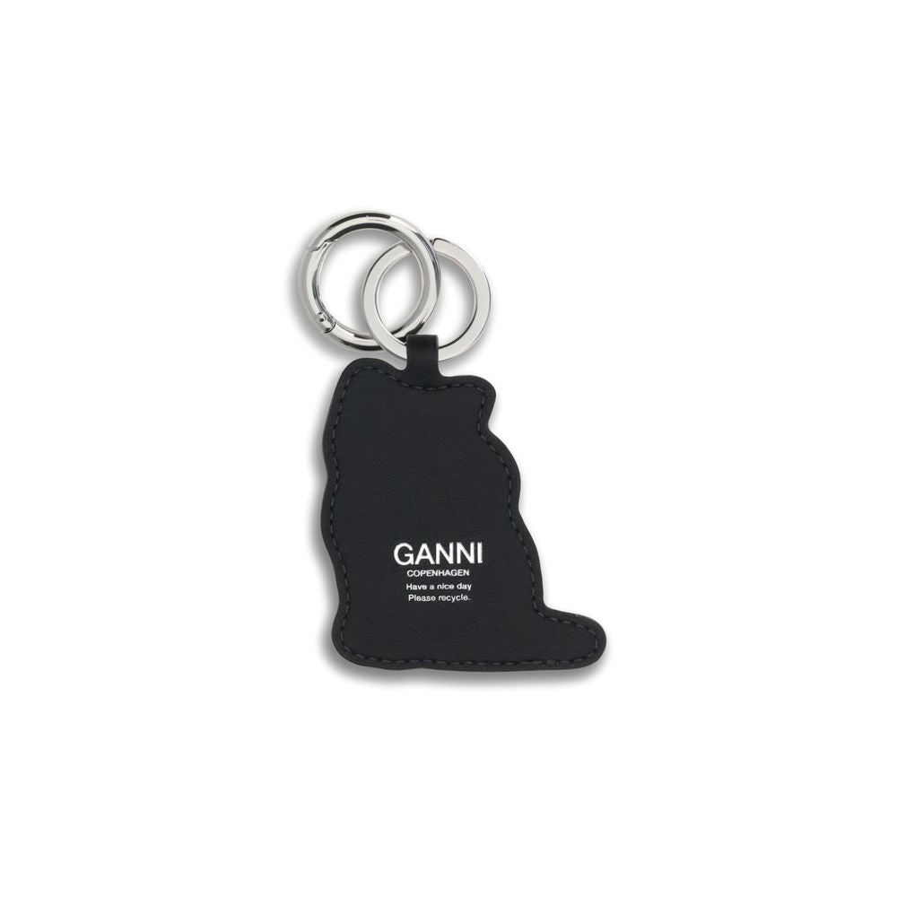 Ganni CAT KEYRING