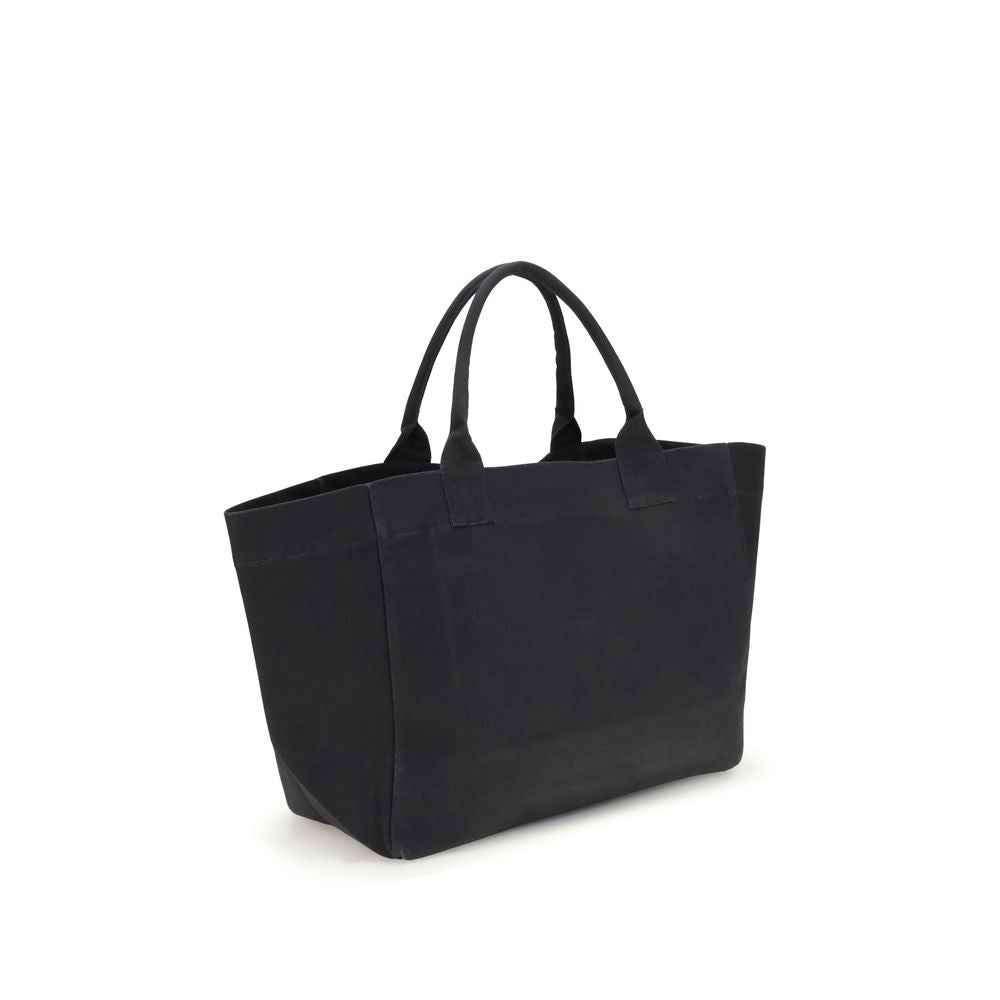 Ganni SHOPPER XXL CONTRASTED LOGO POCKET