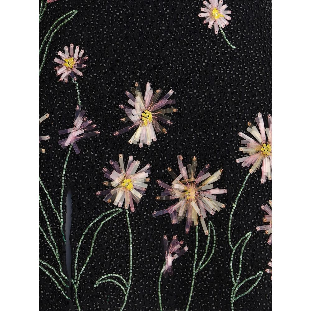 Staud Le Sable sequin-embellished floral mini Dress
