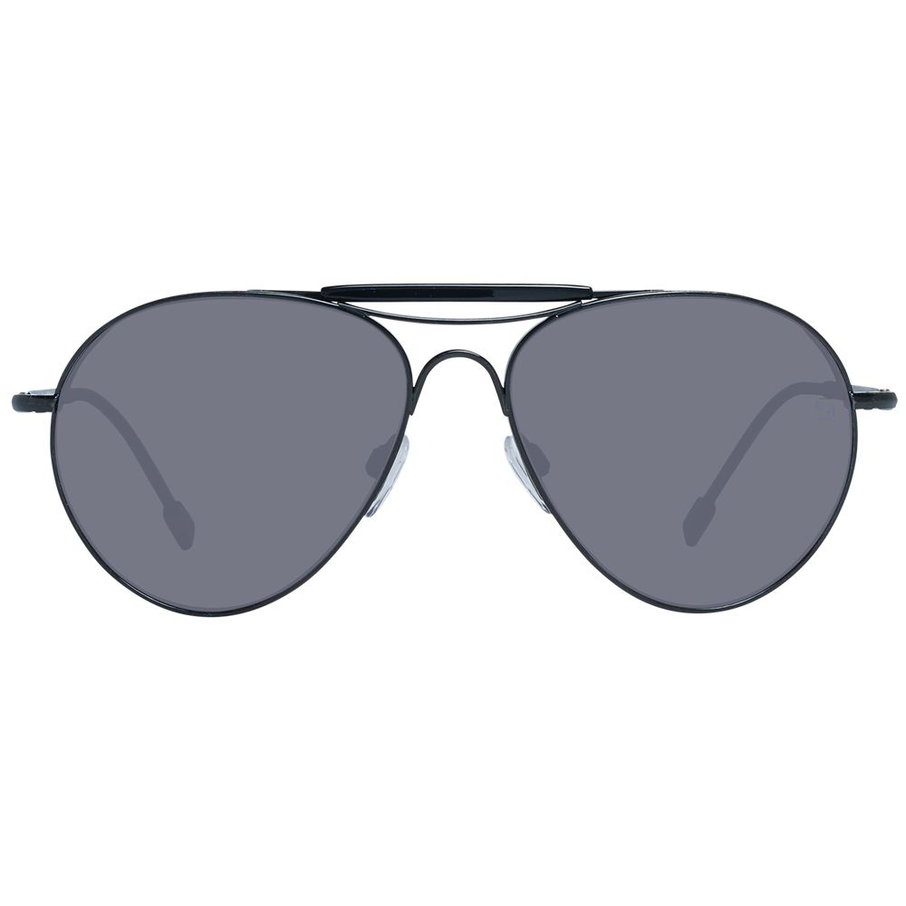 Ermenegildo Zegna Black Men Sunglasses