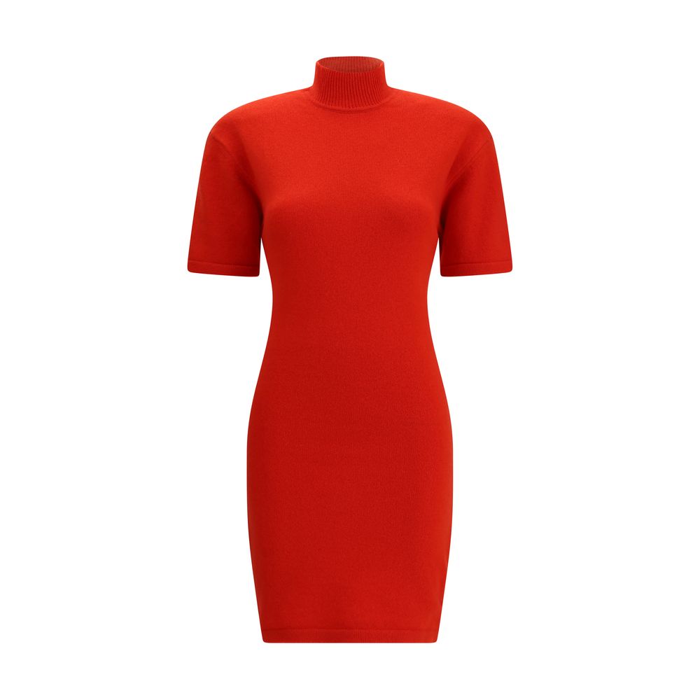 Jacquemus Red Knitted Dress