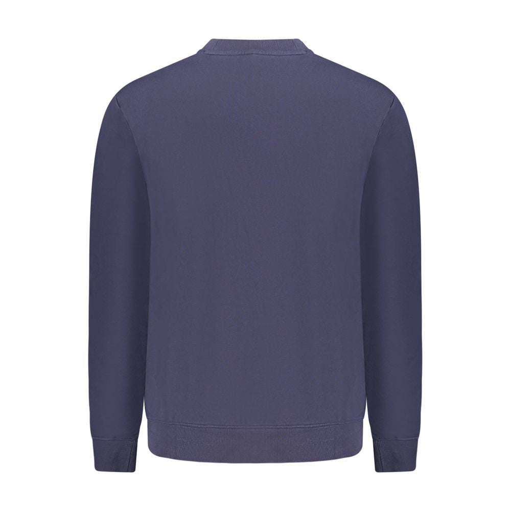 Napapijri Blue Cotton Men Sweater