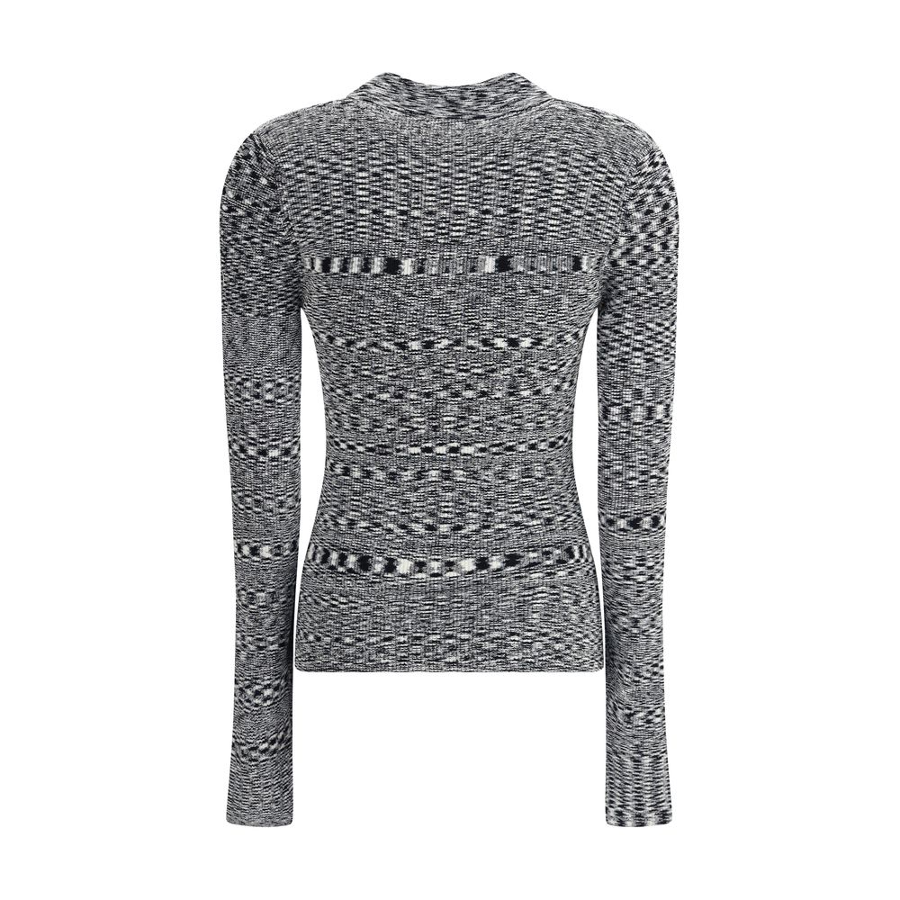 Ganni Space-dye Polo